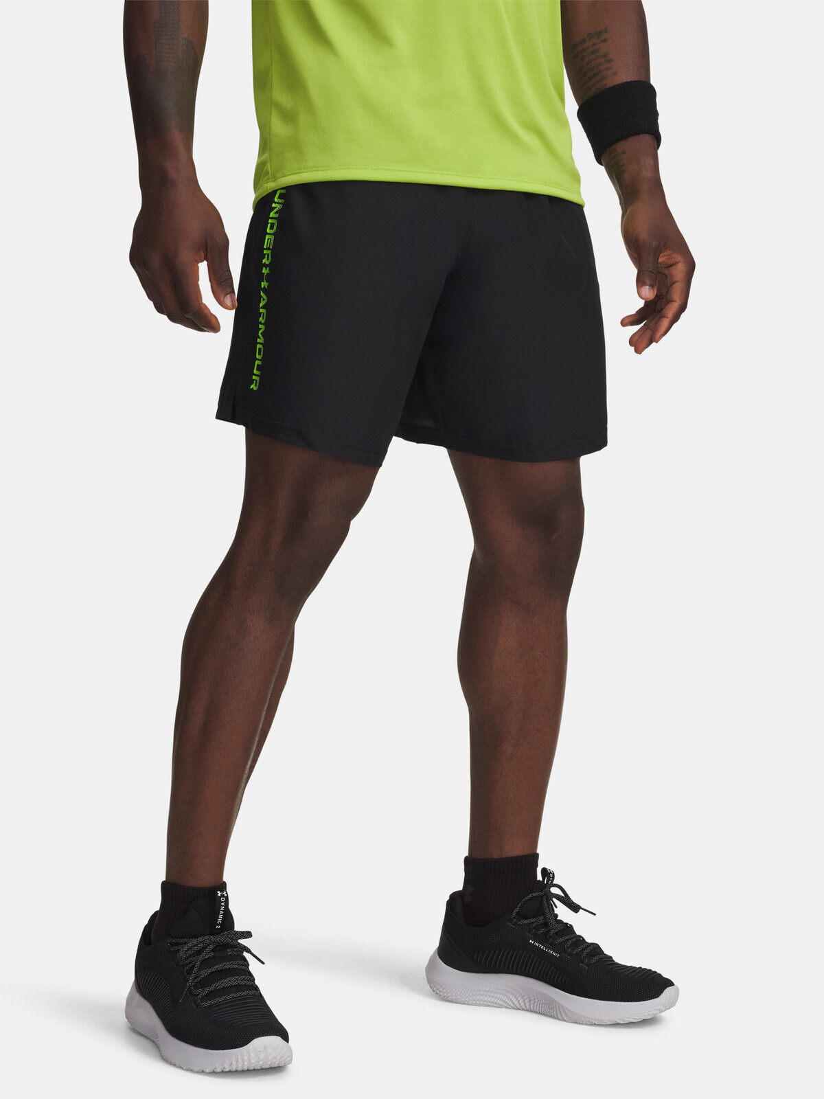 Men's shorts Under Armour UA Tech Woven Wordmark Short-BLK - Men's
