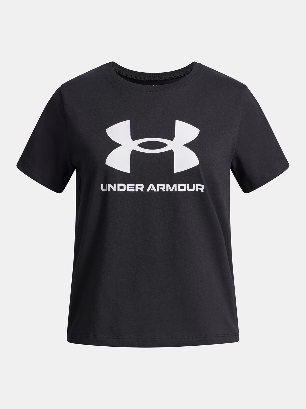 Girls' T-shirt Under Armour UA BIG LOGO SS-BLK - Girls