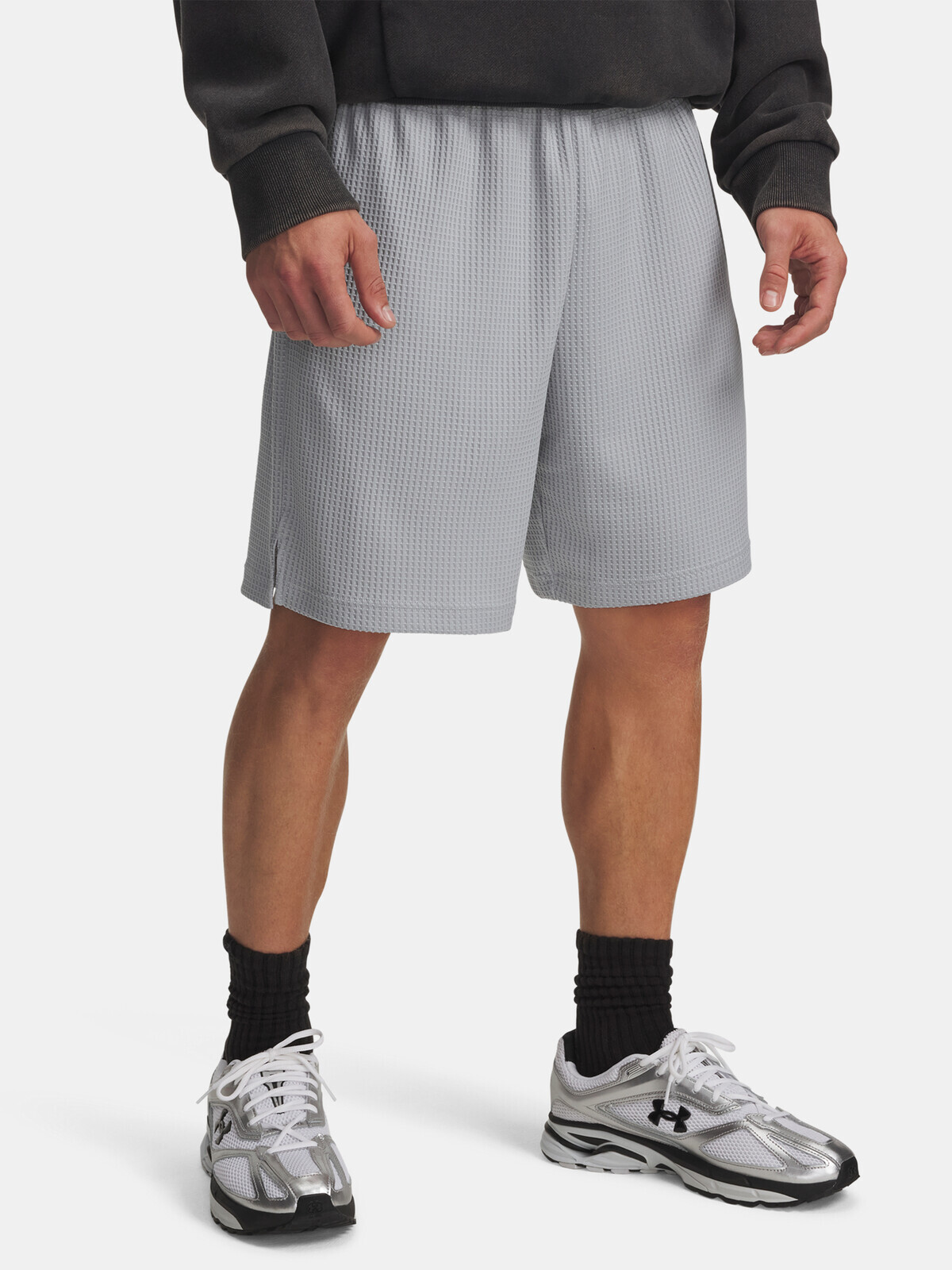 Men's shorts Under Armour UA Rival Waffle Short-GRY - Men's