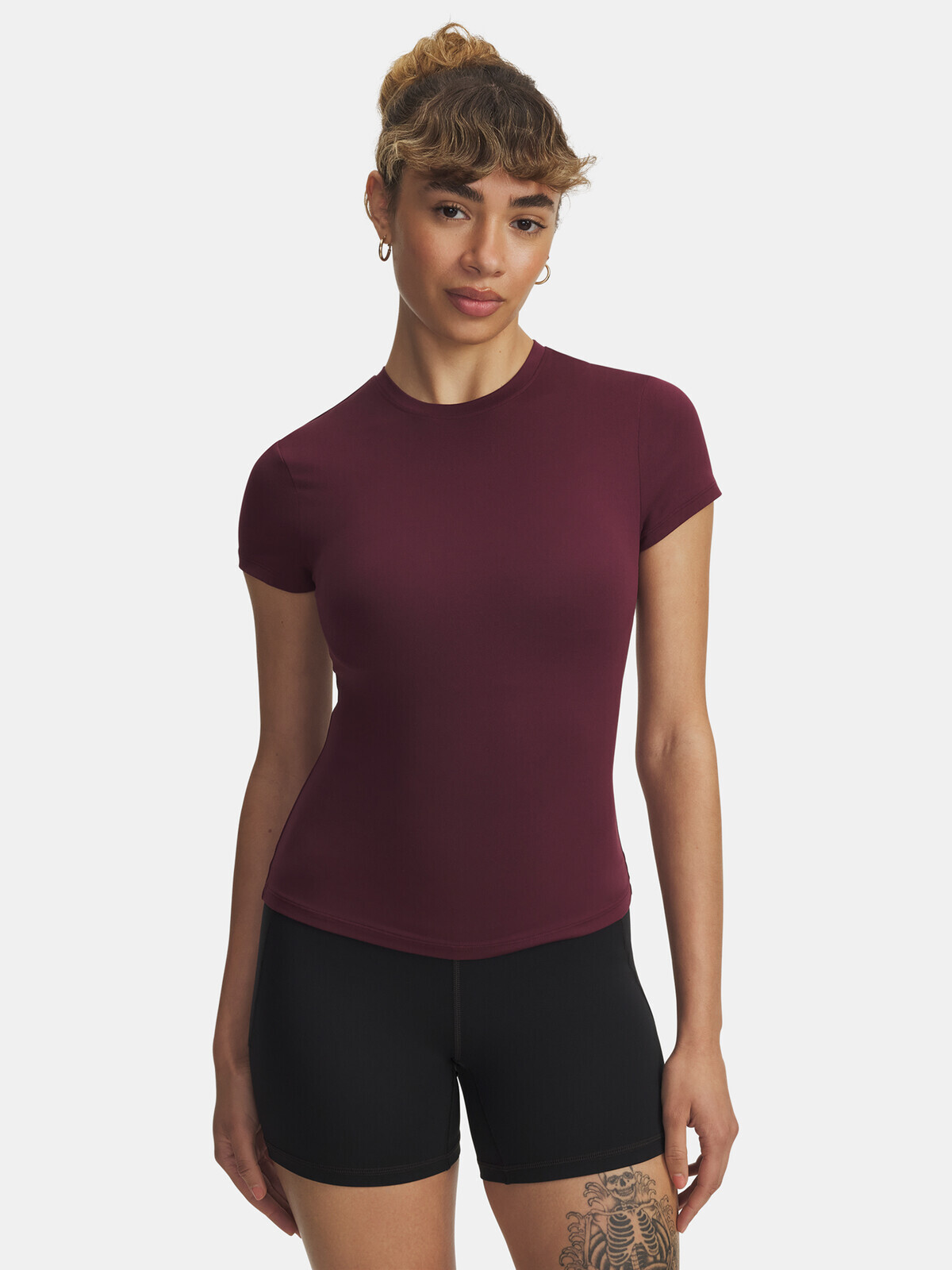 Women's T-shirt Under Armour Meridian Core SS-RED - Women's