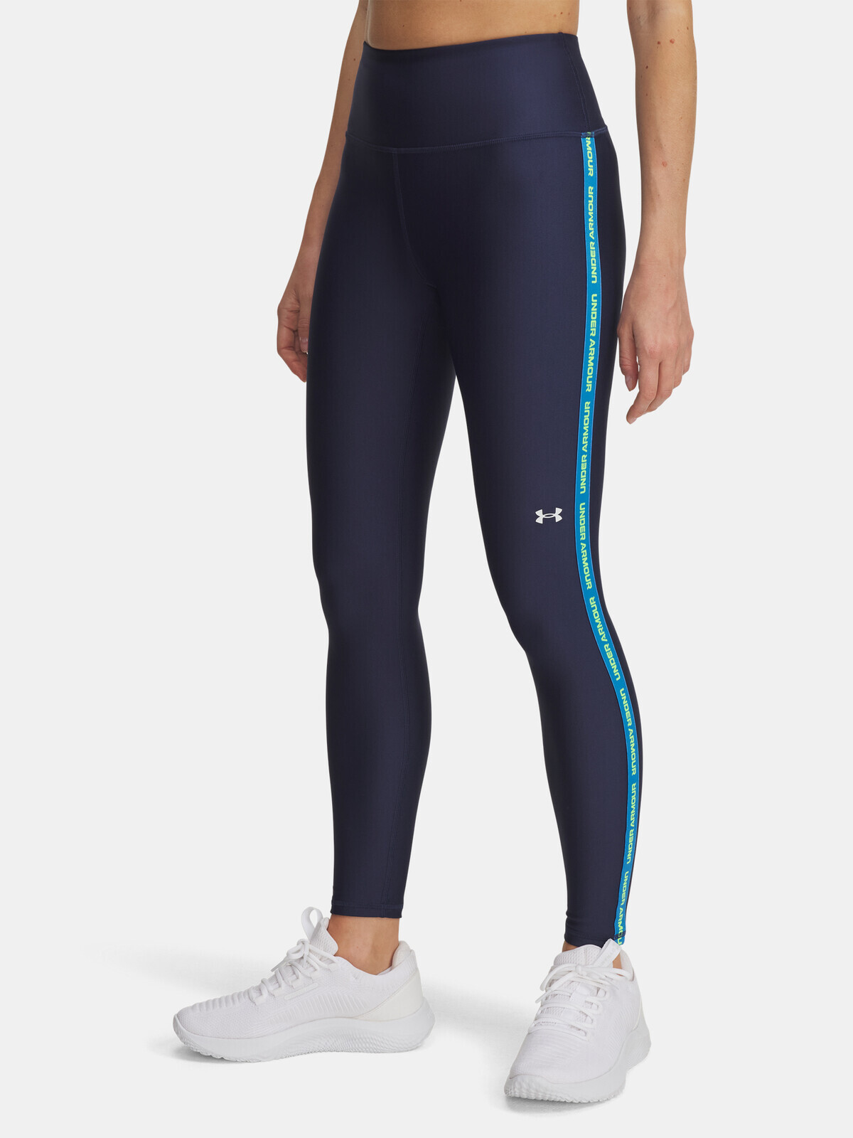 Women's leggings Under Armour UA Tech WM Tape Legging-BLU - Women's