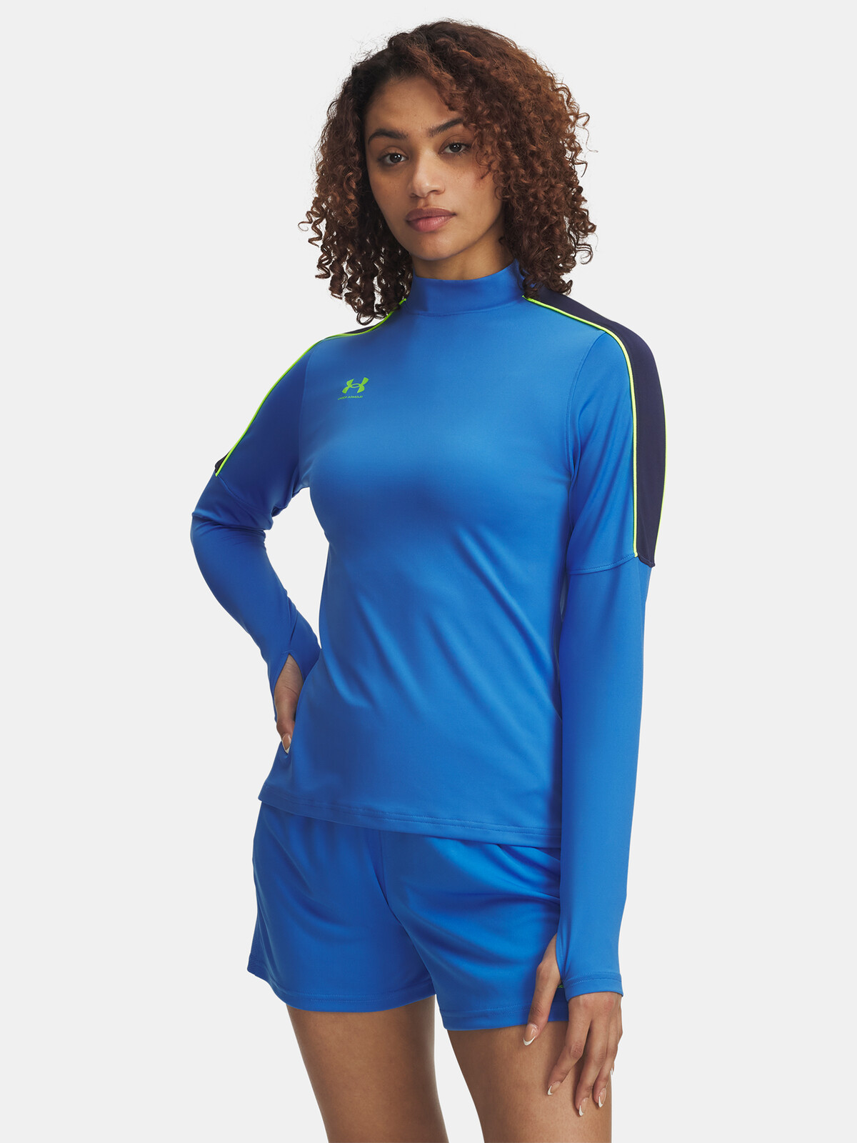 Women's sweatshirt Under Armour UA W Challenger Midlayer-BLU - Women's