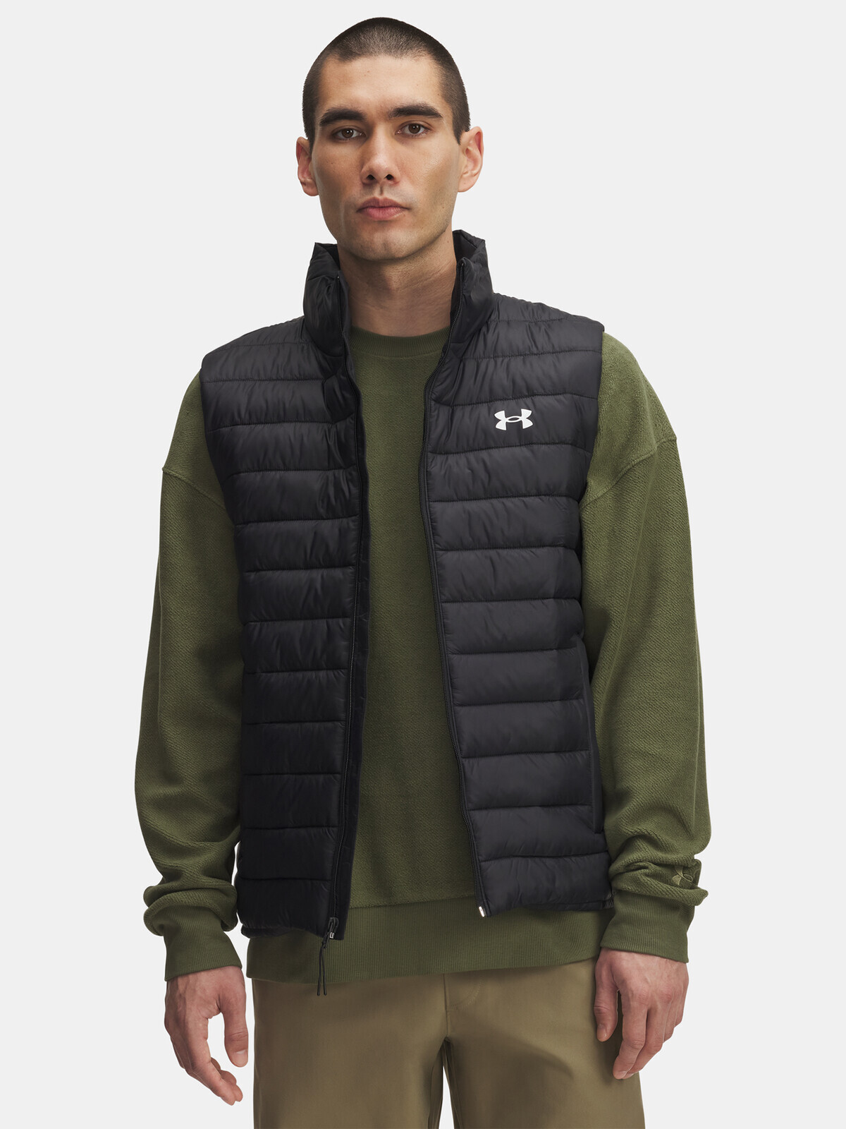 Men's vest Under Armour UA Sportswear Ins Vest-BLK - Men