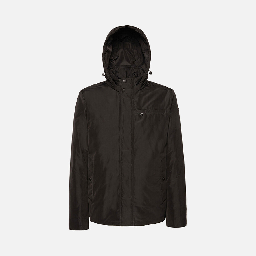 Black men's jacket Geox Kennet - Men's