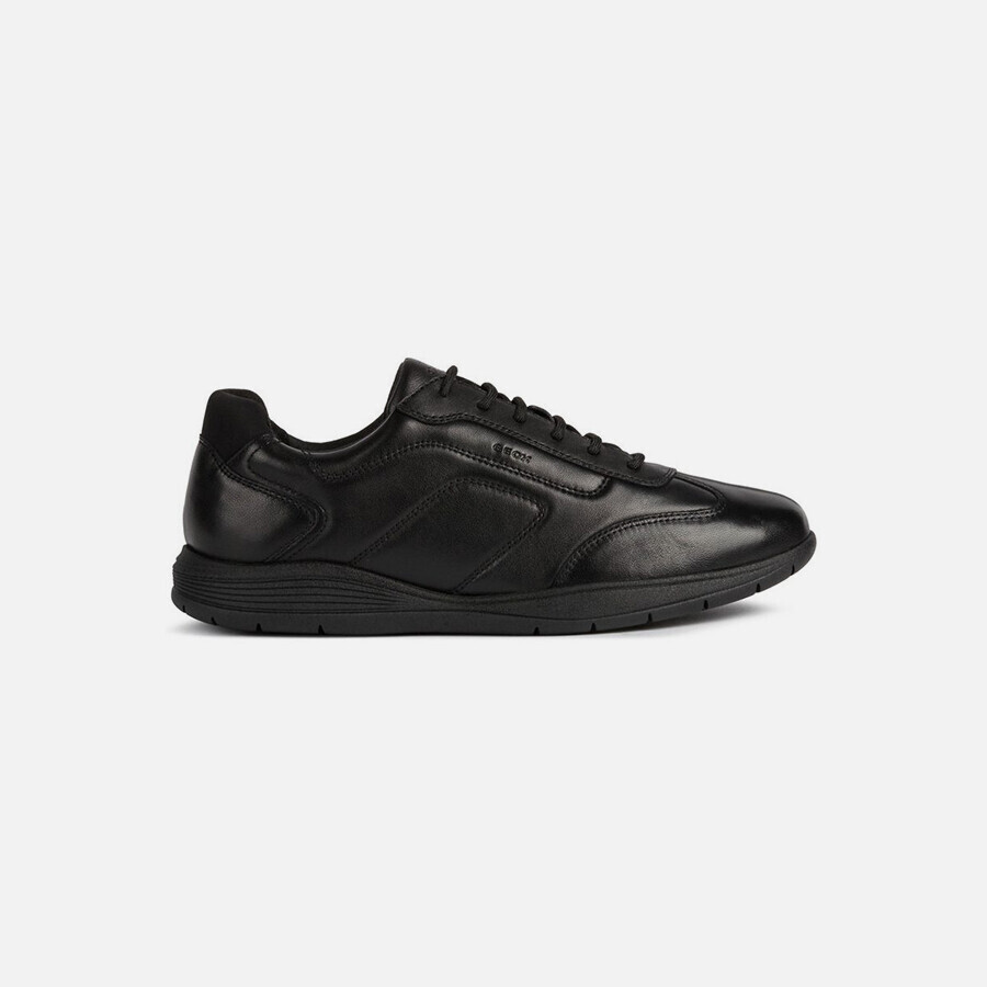 Black men's sneakers Geox Spherica EC2 - Men's