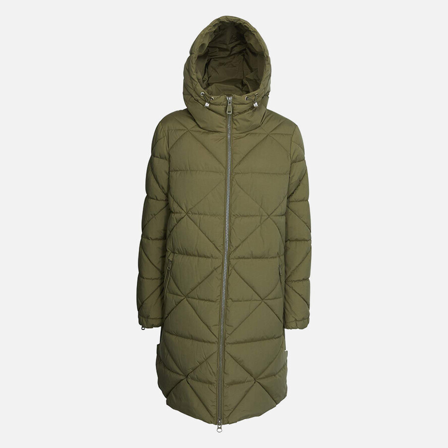 Khaki women's parka Geox Allenie - Women's