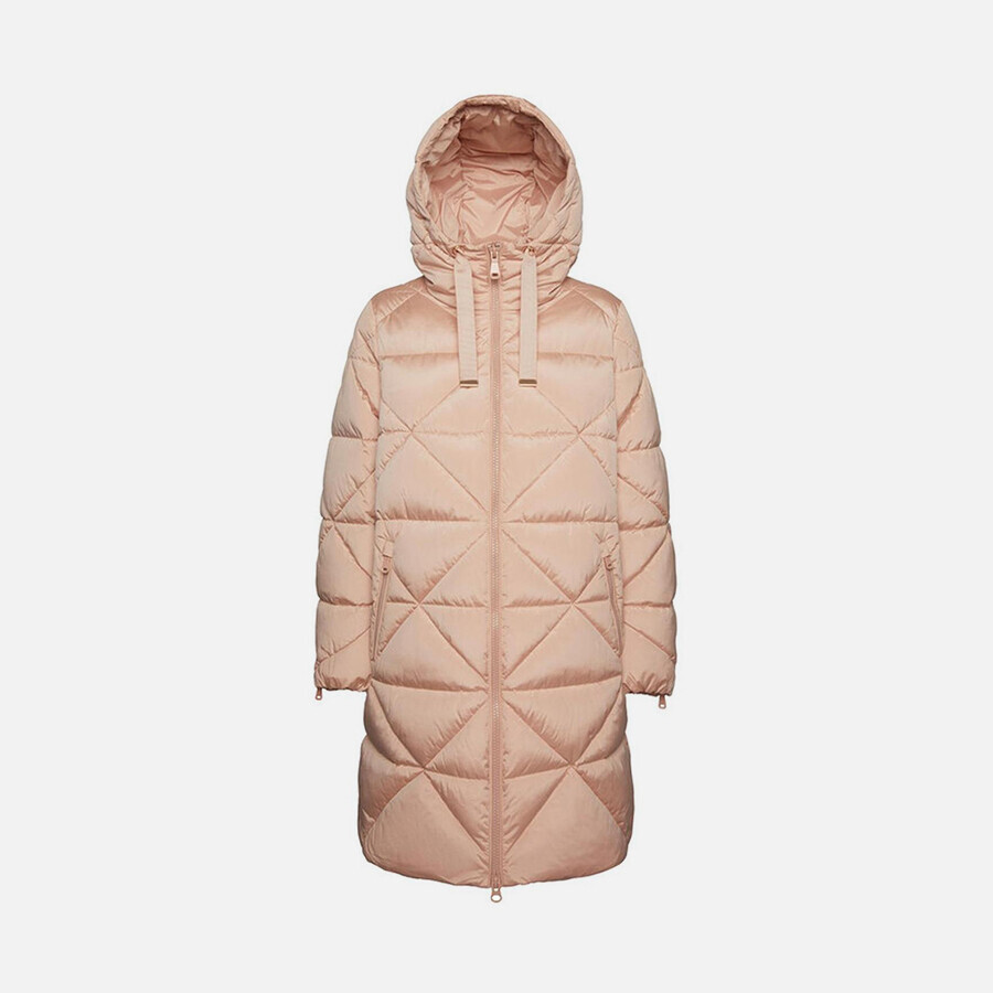 Pink women's parka Geox Allenie - Women's