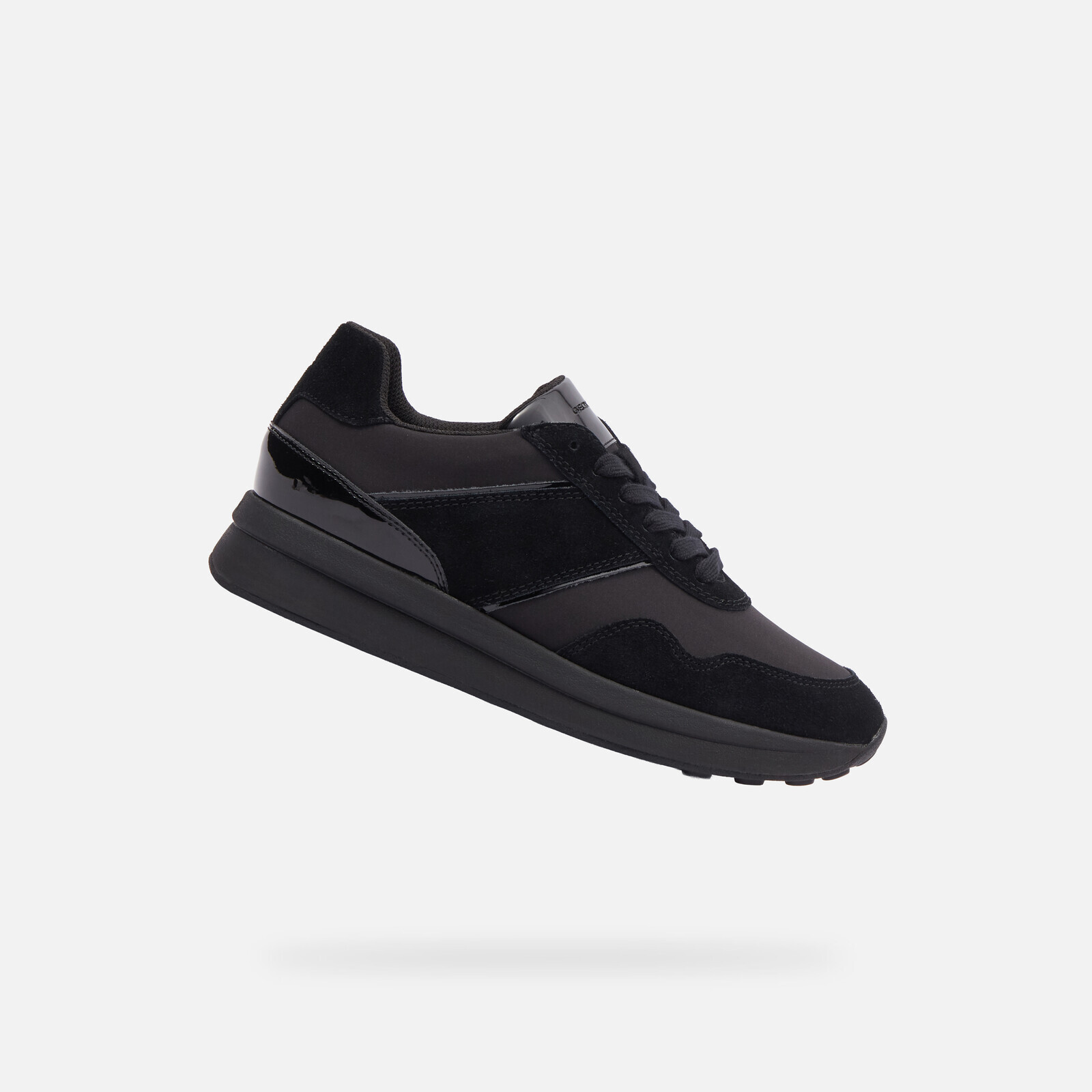 Black women's sneakers Geox Runntix - Women's