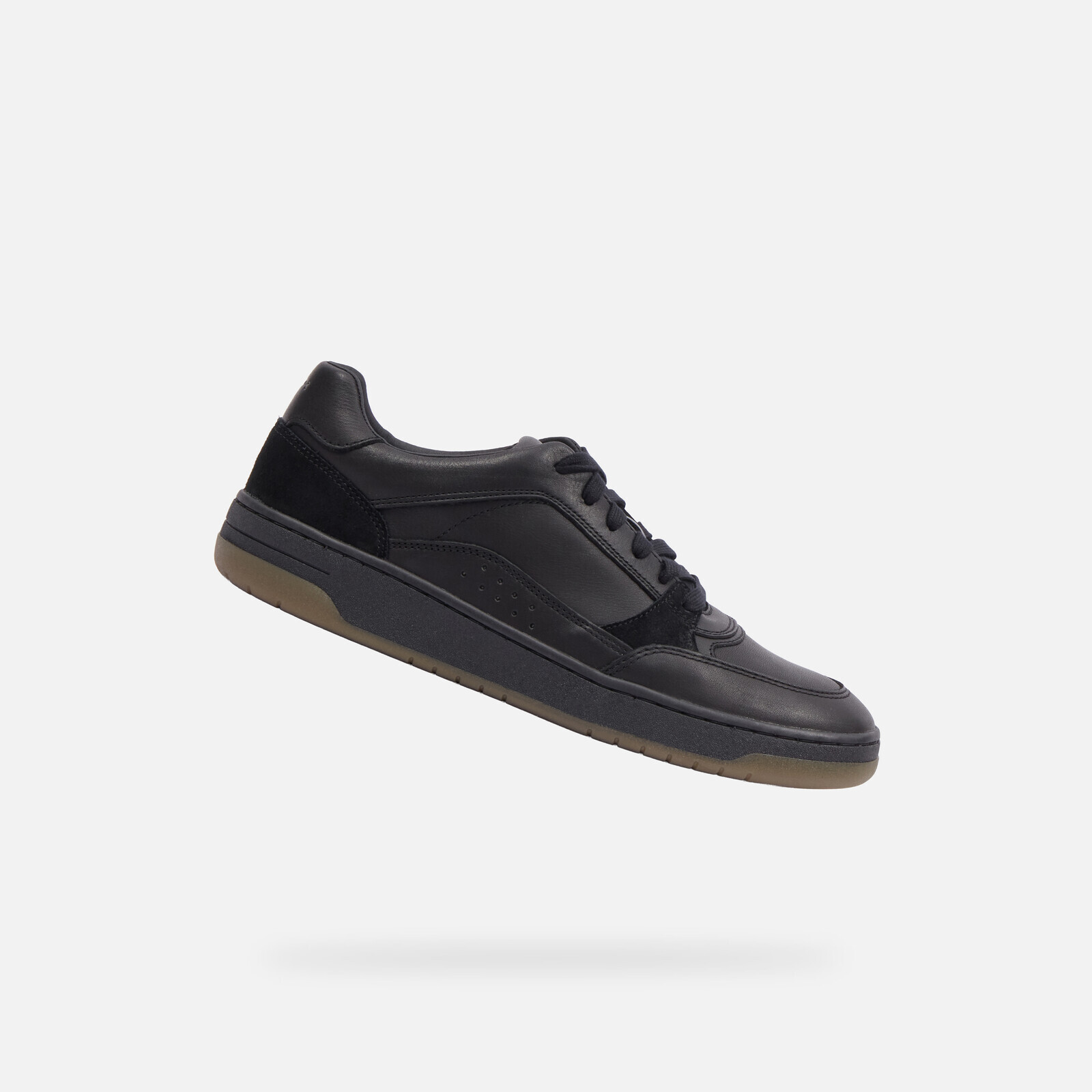 Black men's sneakers Geox Sedral Court - Men's