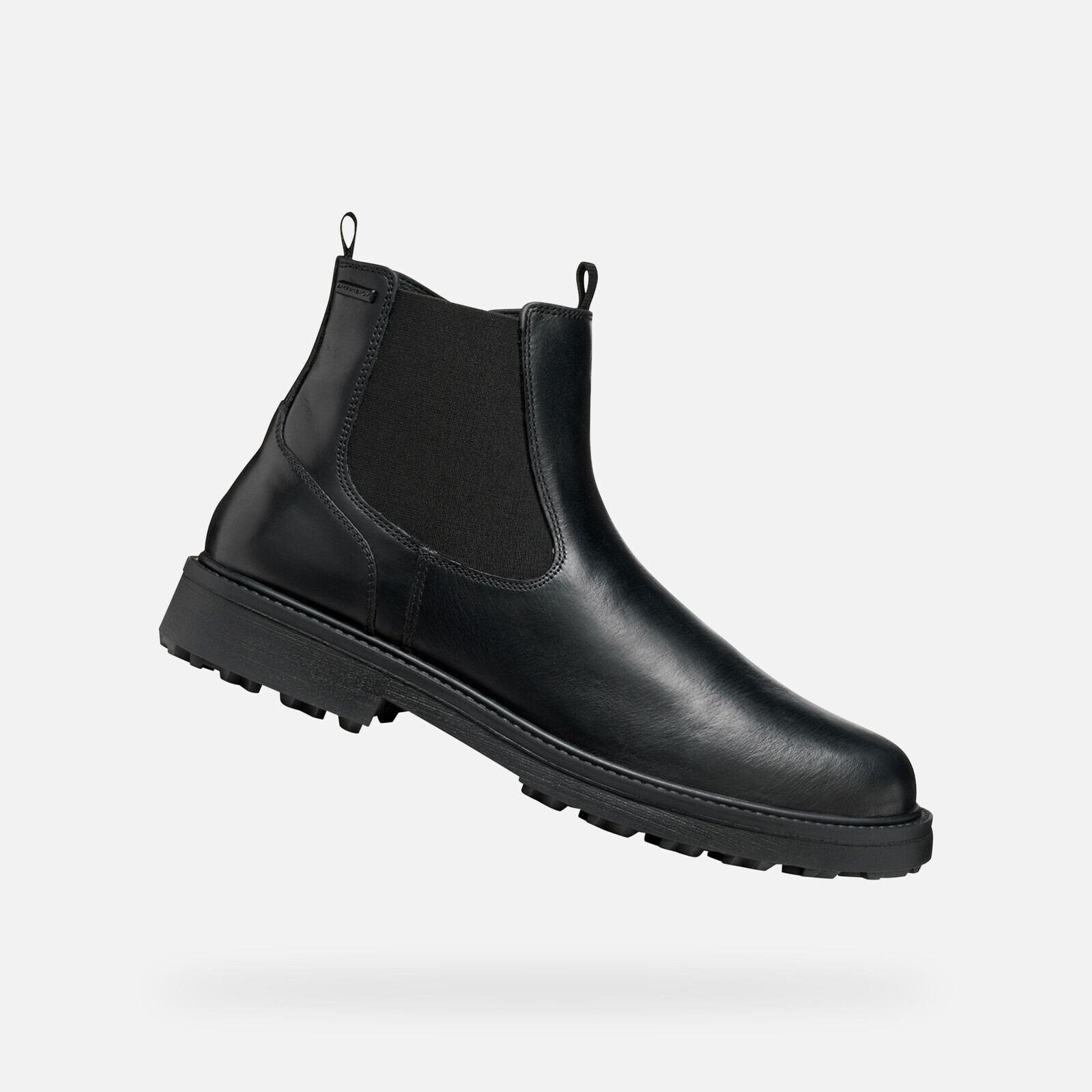 Black men's ankle boots Geox Lagorai + Grip A - Men's
