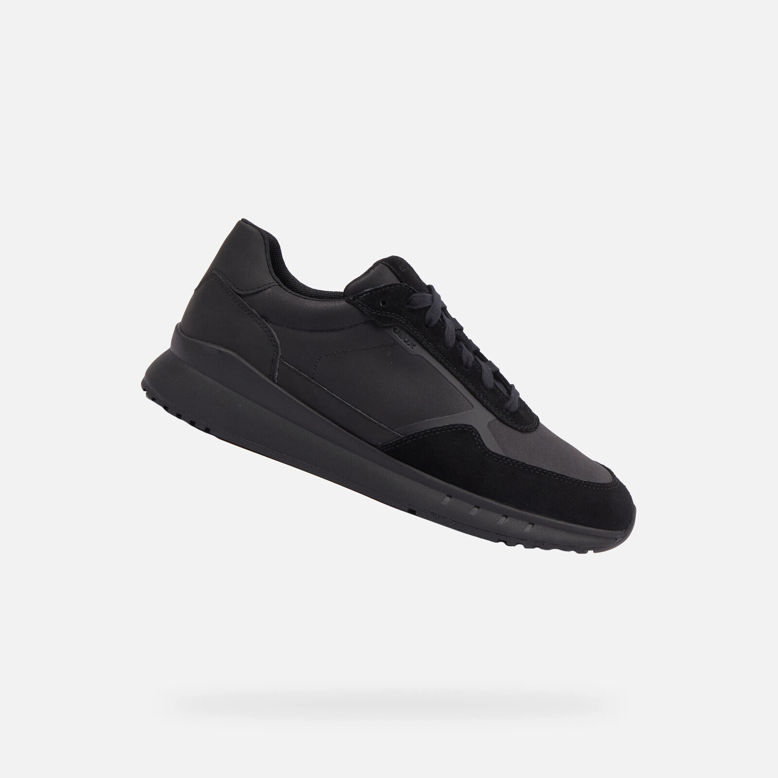 Black men's sneakers Geox Branthon - Men's
