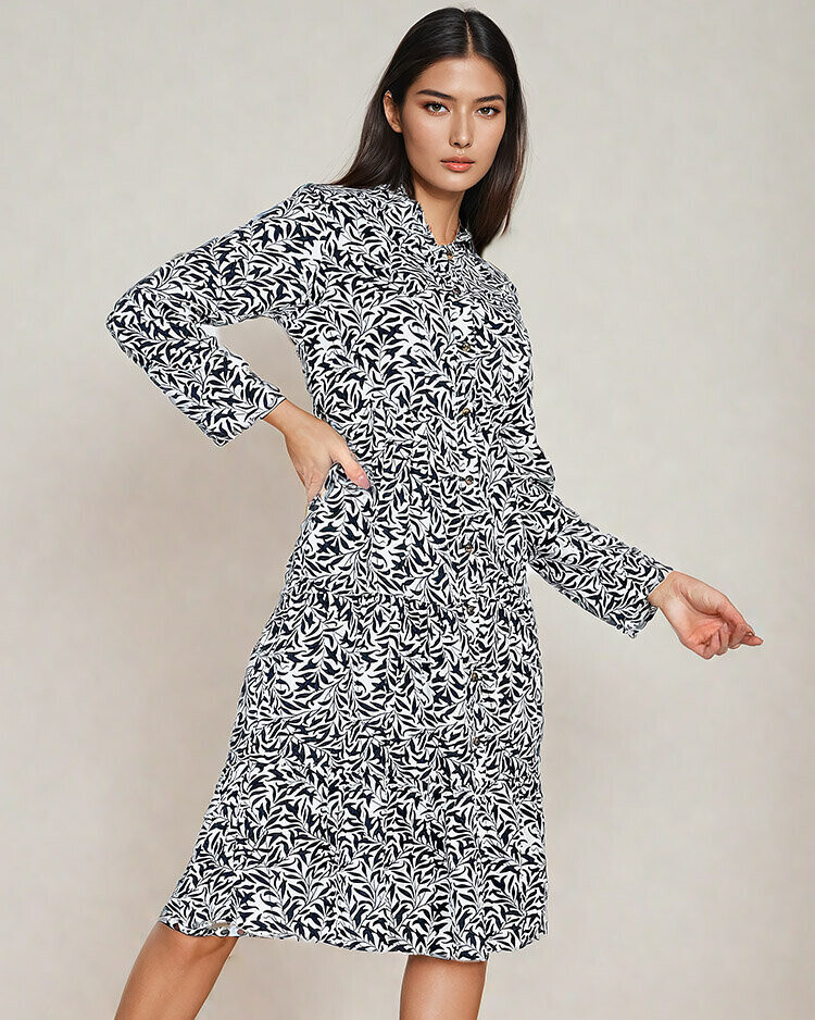 Resti Women's midi dress with print