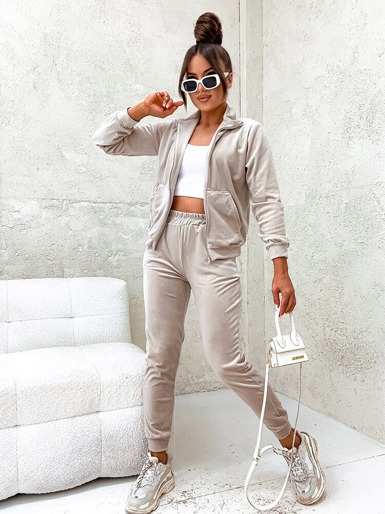 Resti Women's cotton a'la velour set