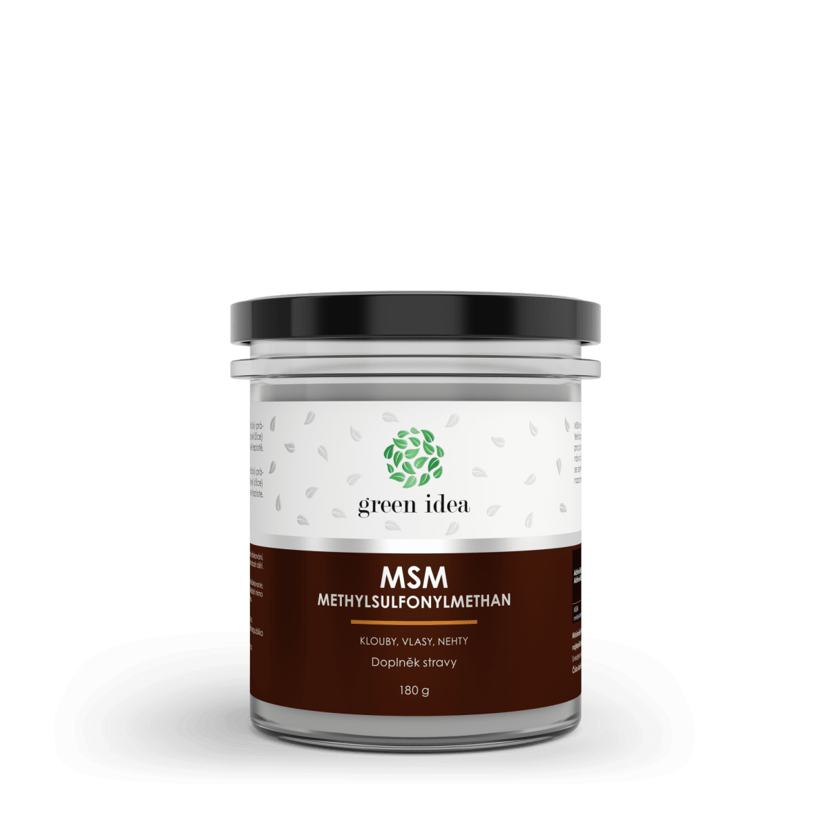 MSM - metylsulfonylmetán 180 g - Green idea