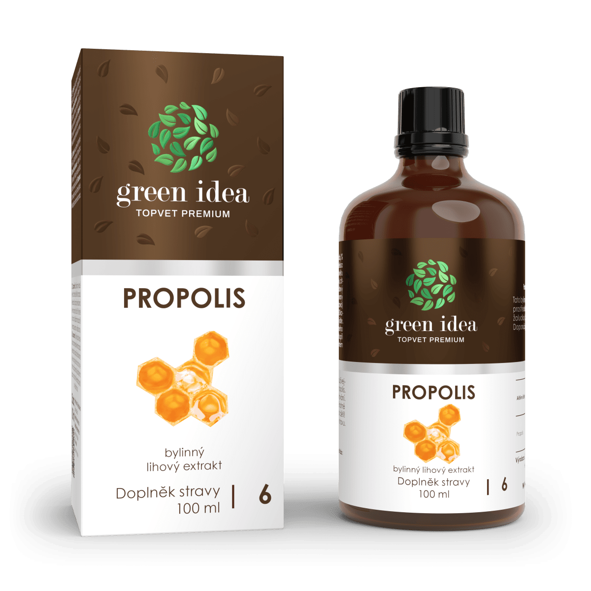 Propolisová tinktúra - kvapky 100 ml - Green idea