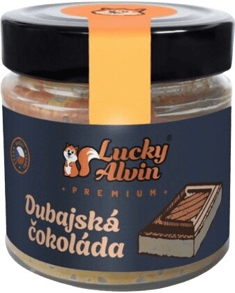 Lucky alvin premium dubajská čokoláda 135 g výpredaj 20.8.2025