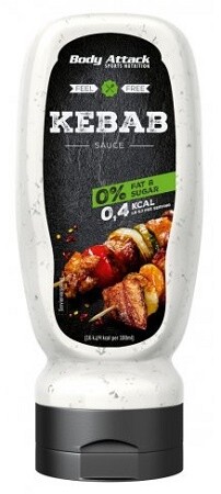 Body attack sauce 320 ml - kebab výpredaj (pošk.obal)