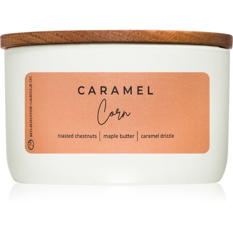 Milkhouse Candle Co. Statement Caramel Corn vonná sviečka 283 g