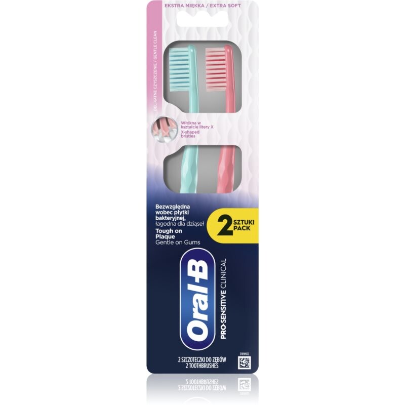 Oral B Pro-Sensitive Clinical zubná kefka 2 ks