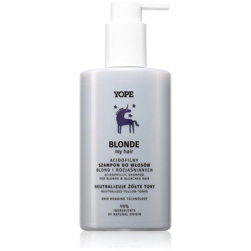 Yope Blonde My Hair Shampoo šampón pre blond vlasy 300 ml