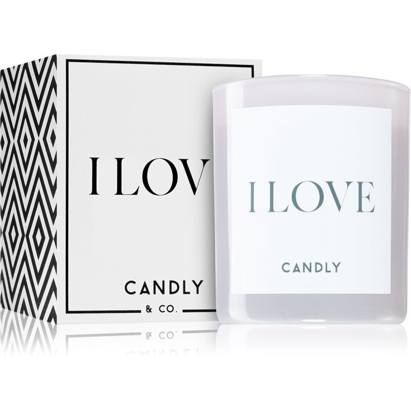 Candly & Co. I Love vonná sviečka 250 g