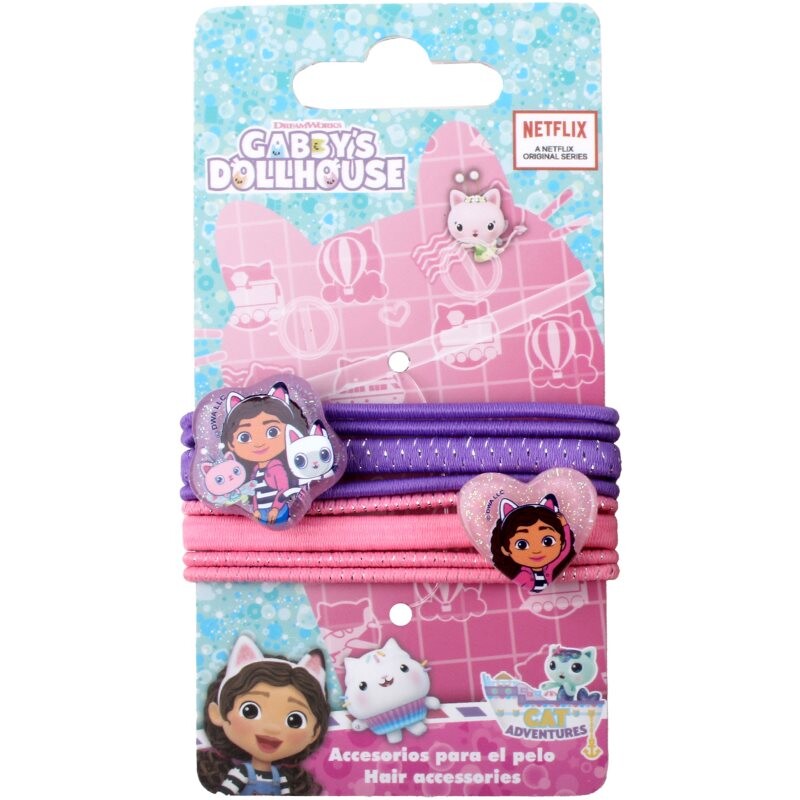 Gabby's Dollhouse Hair Accessories gumičky do vlasov 8 ks