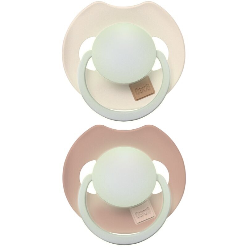 LOVI PRIME 6-18m cumlík Ivory/Blush 2 ks