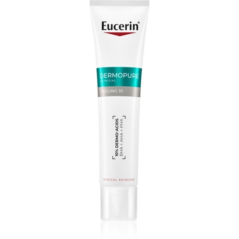 EUCERIN Dermopure clinical 10% peeling nočný krém so sklonom k akné 40 ml
