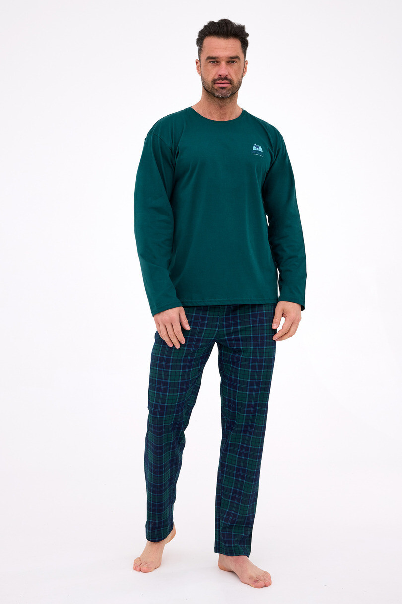 PÁNSKE PYŽAMO DR 124/307 DENALI 3 zelená XL