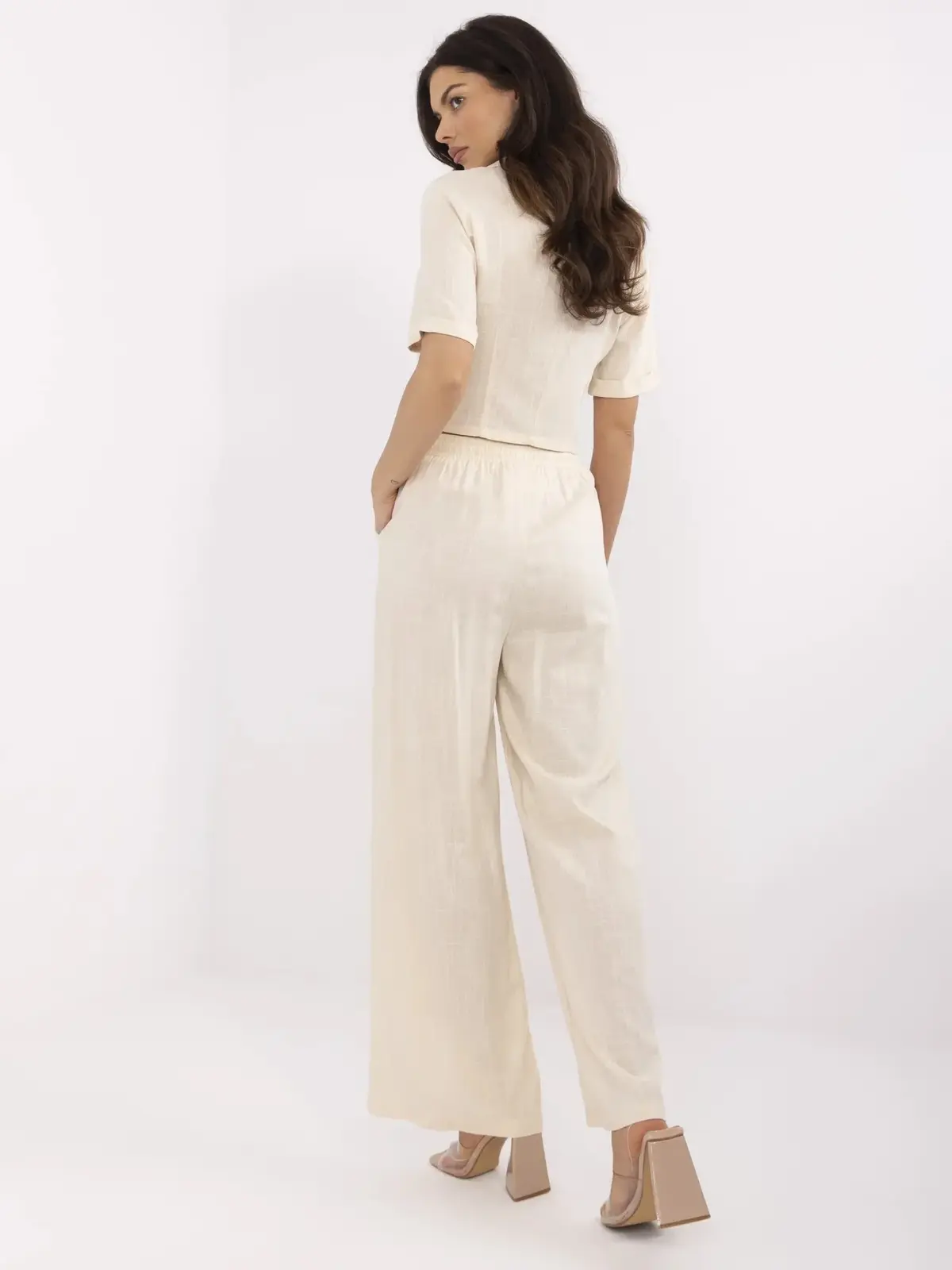 NM SP nohavice JK62585.40P svetlo béžové S/M