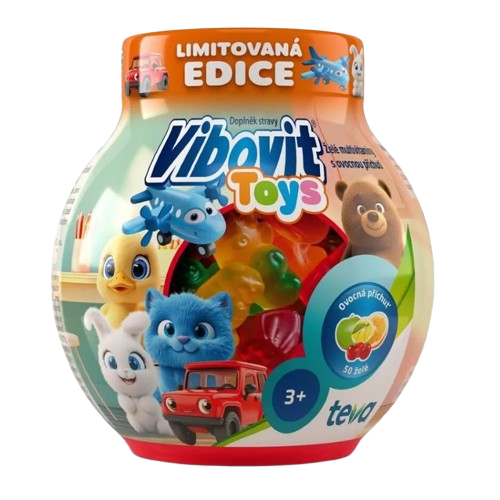 VIBOVIT Toys želé cukríky multivitamín 50 ks