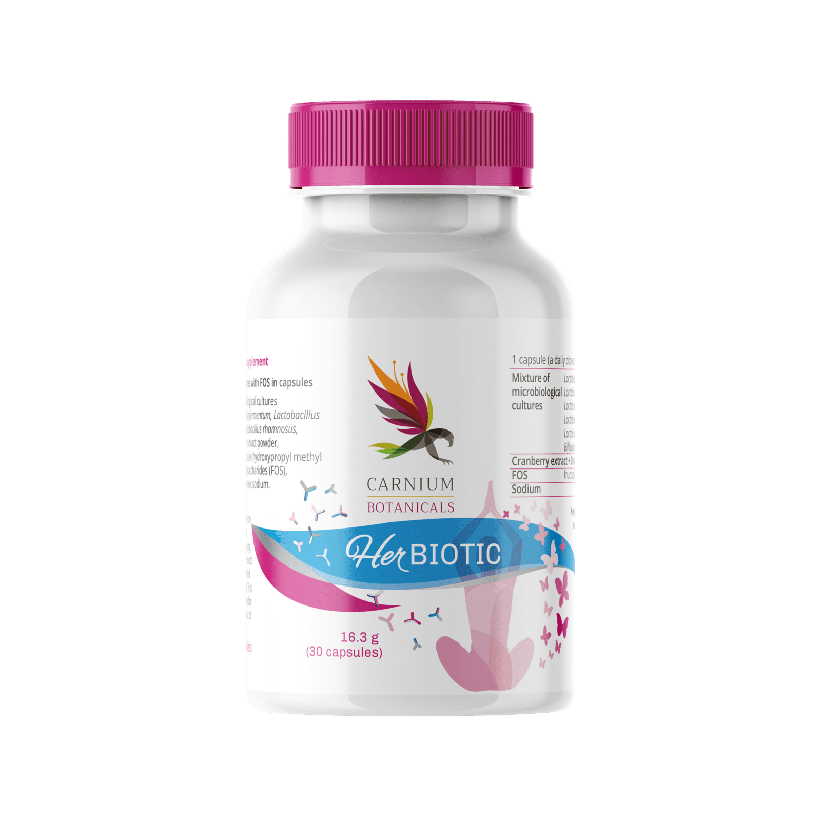 CARNIUM BOTANICALS Her Biotic 30 kapsúl