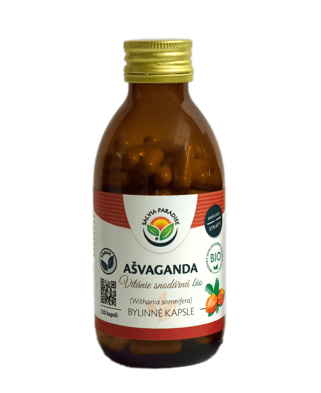 SALVIA PARADISE Ašvaganda - vitánia BIO 120 kapsúl
