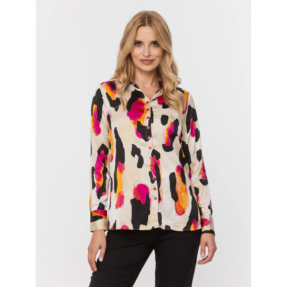 Dámska Košeľa s dlhým rukávom Willsoor Vzor 19007