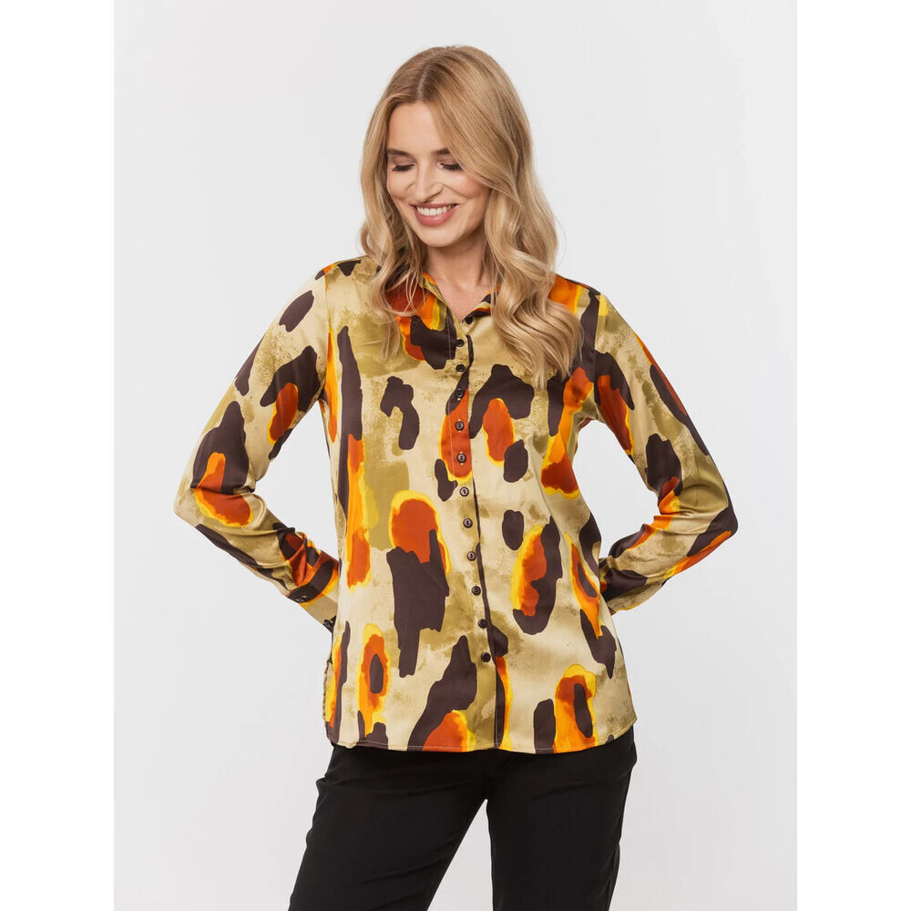 Dámska Košeľa s dlhým rukávom Willsoor Vzor 19008