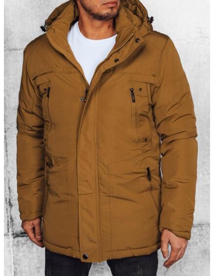 Pánska zimná bunda béžová