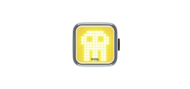 predná blikačka Knog blinder black - skull