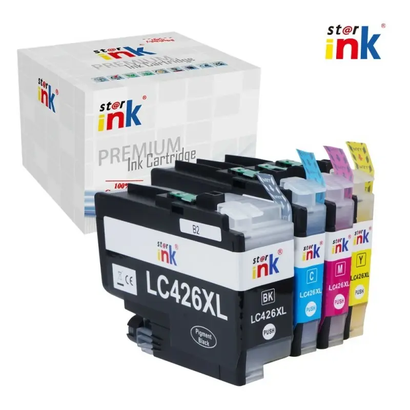 Starink sada náplní LC-426XL BK + C/M/Y pro tiskárny Brother