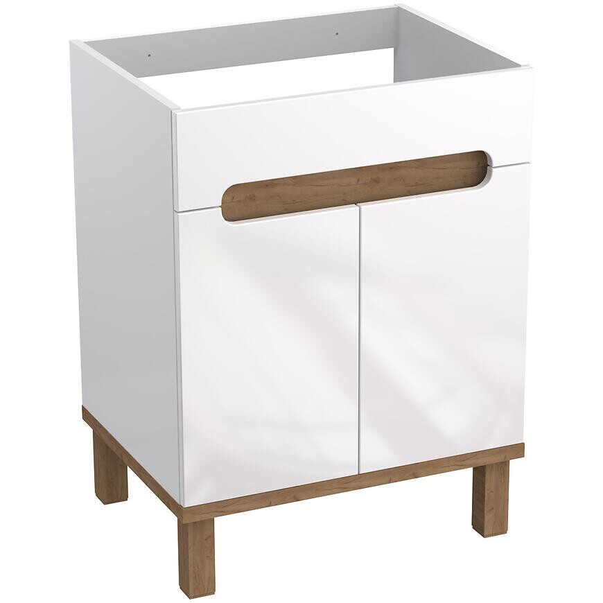 KÚPEĽŇOVÁ SKRINKA OVO BIELY POĽSKÝ 60