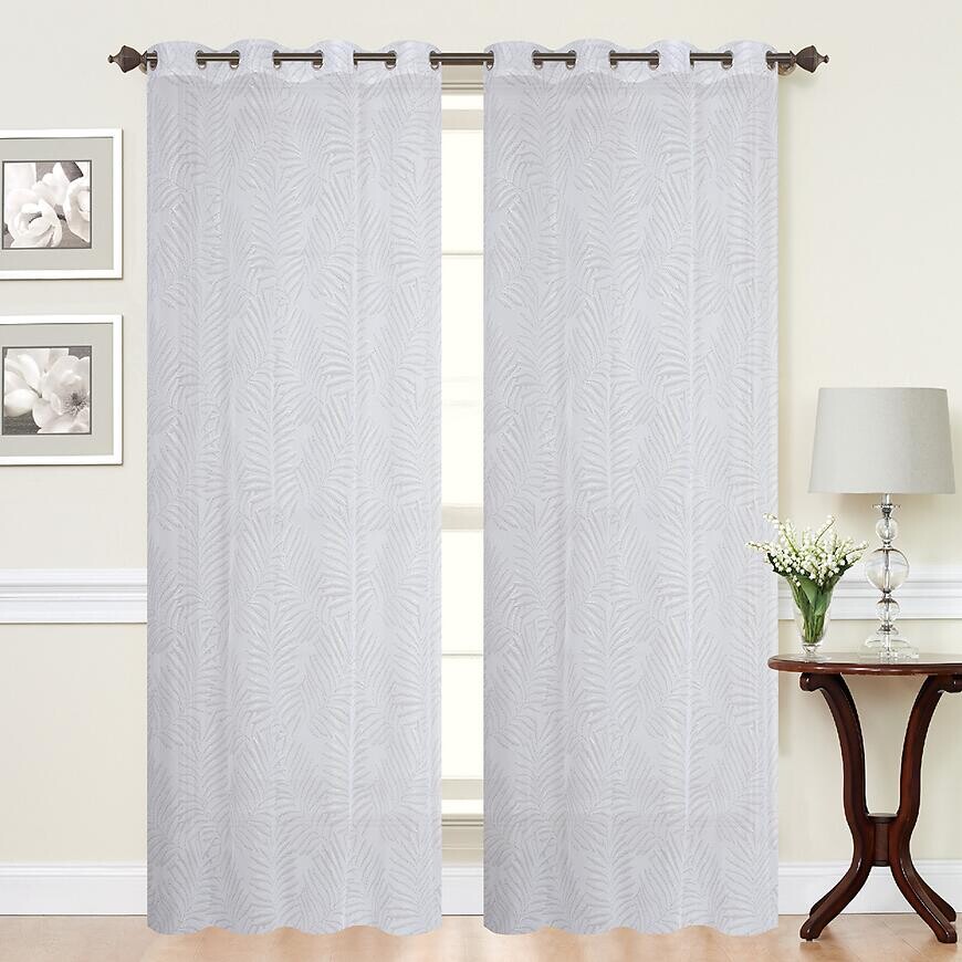 Záclona na krúžkoch EMI 134095 140x260