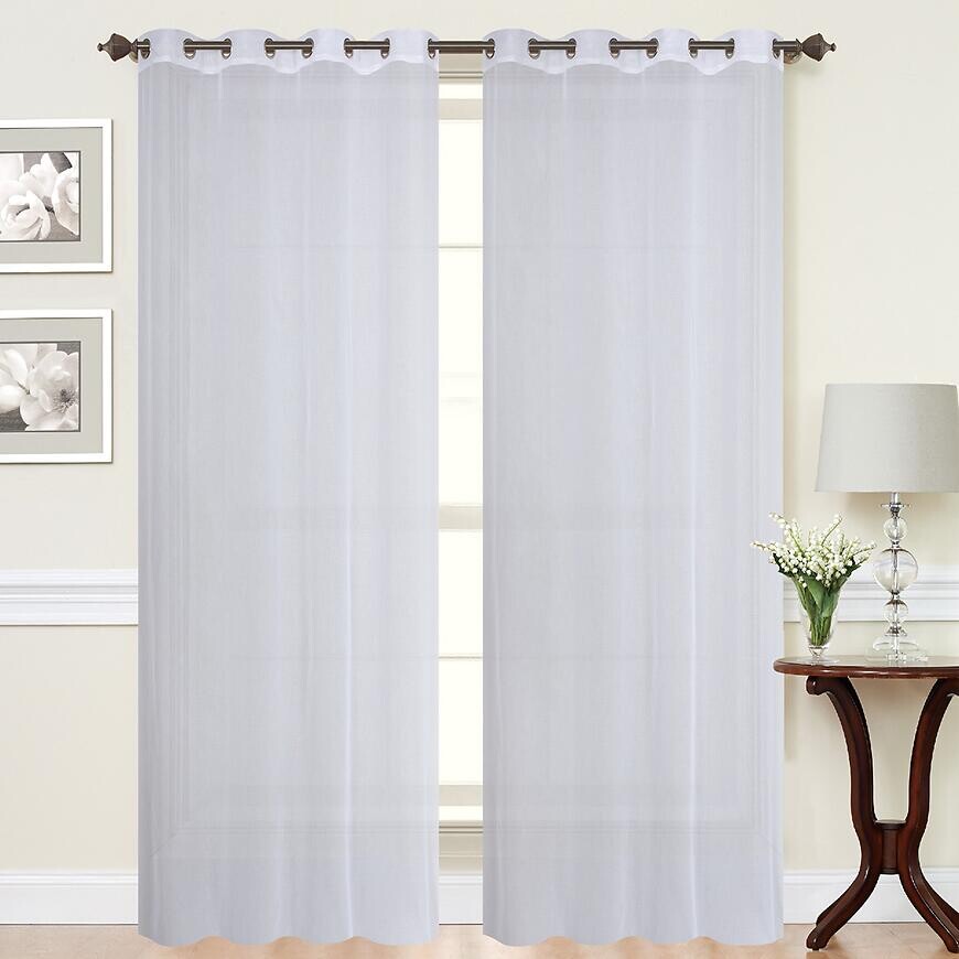 Záclona na krúžkoch DORI 140x260