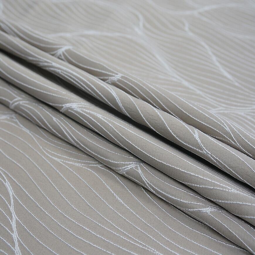 Závesová látka CELINA HM24399 béžová 140 Tovar na mieru