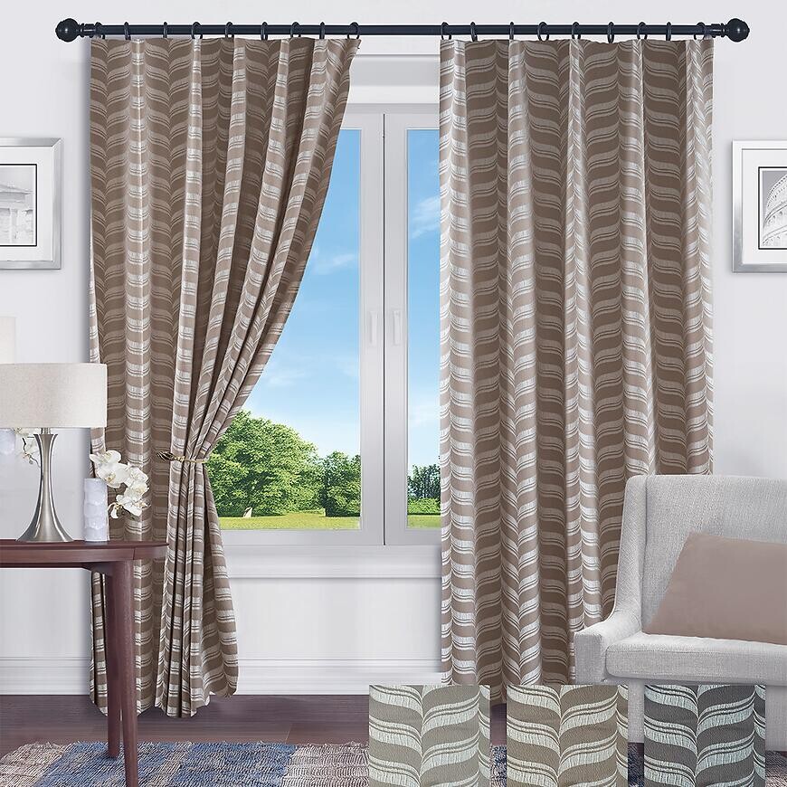 Záves na páske MINERIA HM24392/135x250/béžový