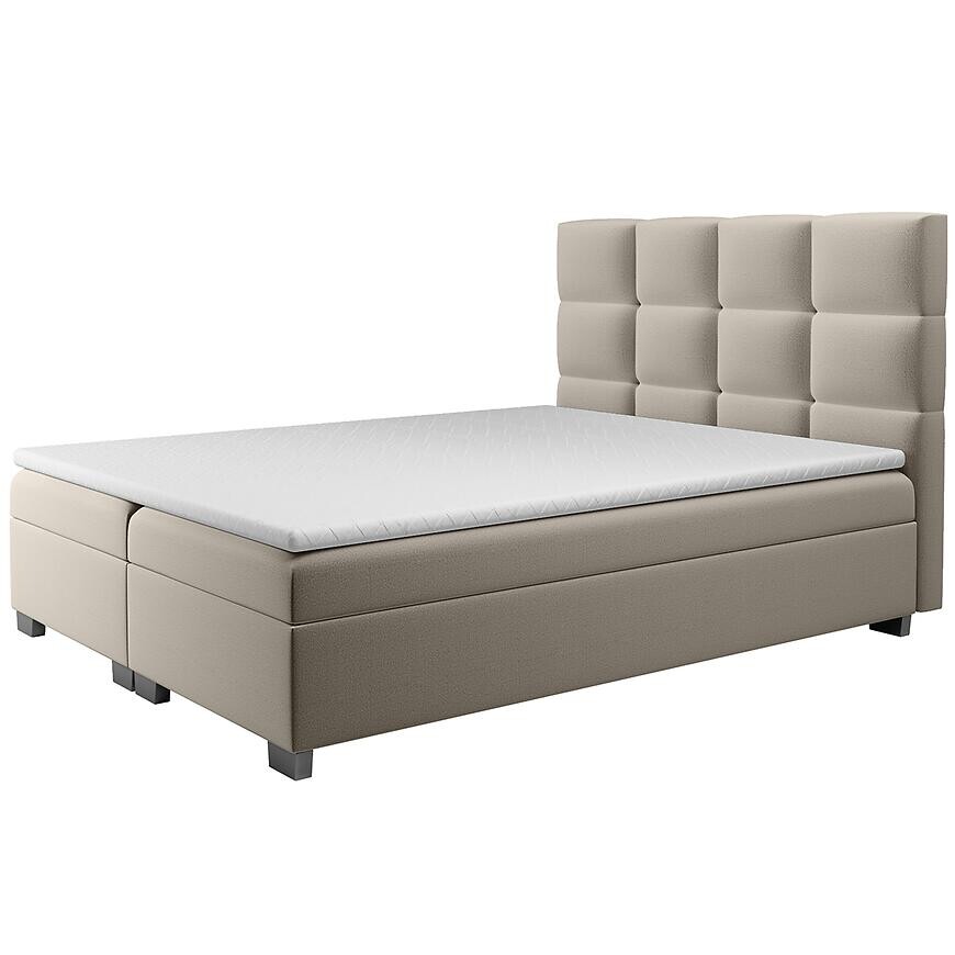 Posteľ Kanada s topperom 140x200 Alfa 03