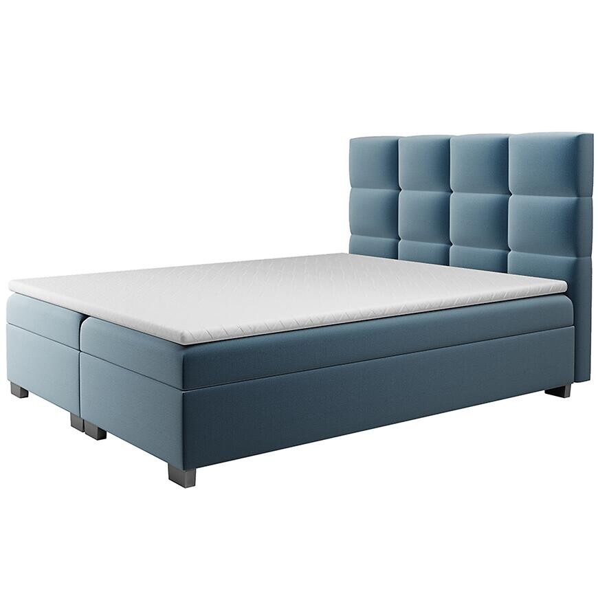 Posteľ Kanada s topperom 140x200 Alfa 14