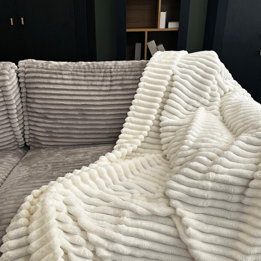 Deka Laura 200x220 cm 1 biela
