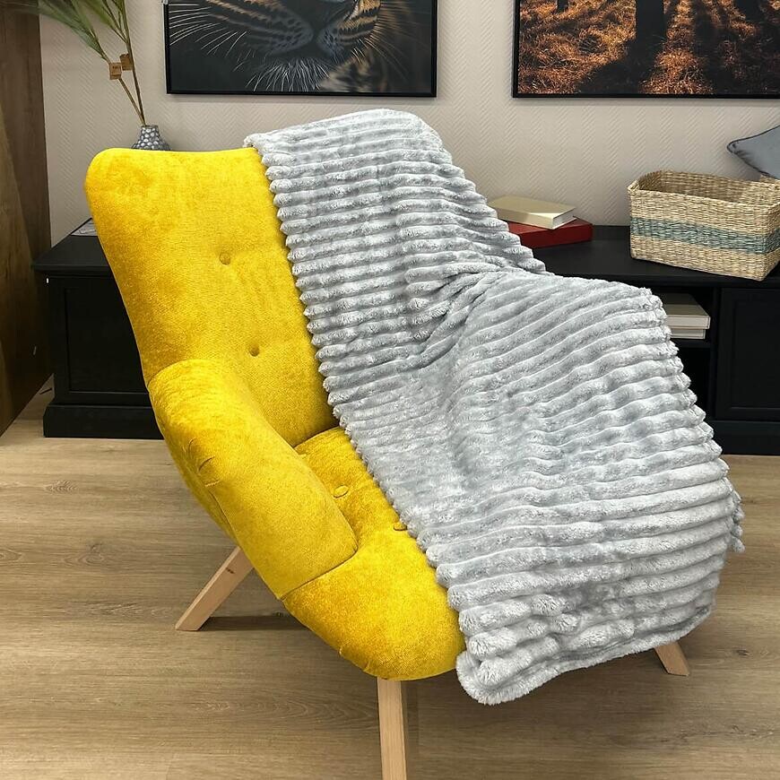 Deka Laura 130x170 cm 8 svetlosivá