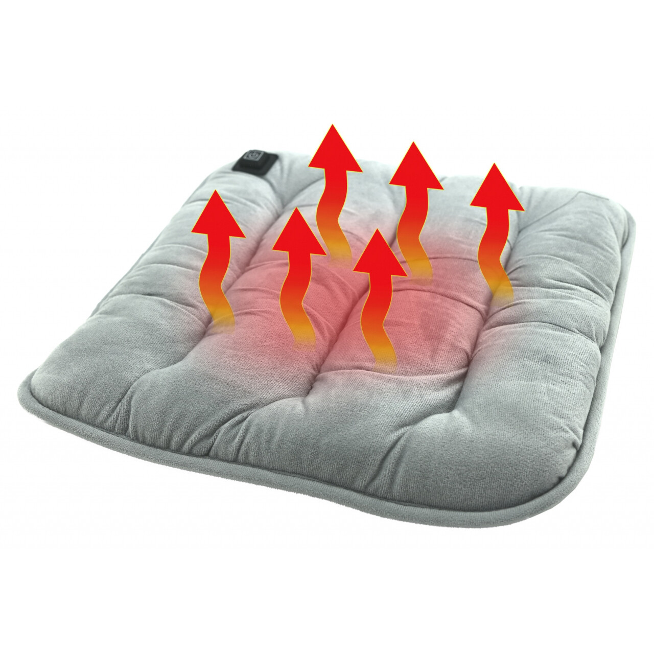 Vyhrievaný podsedák s termostatom Compass USB Paddy - sivá