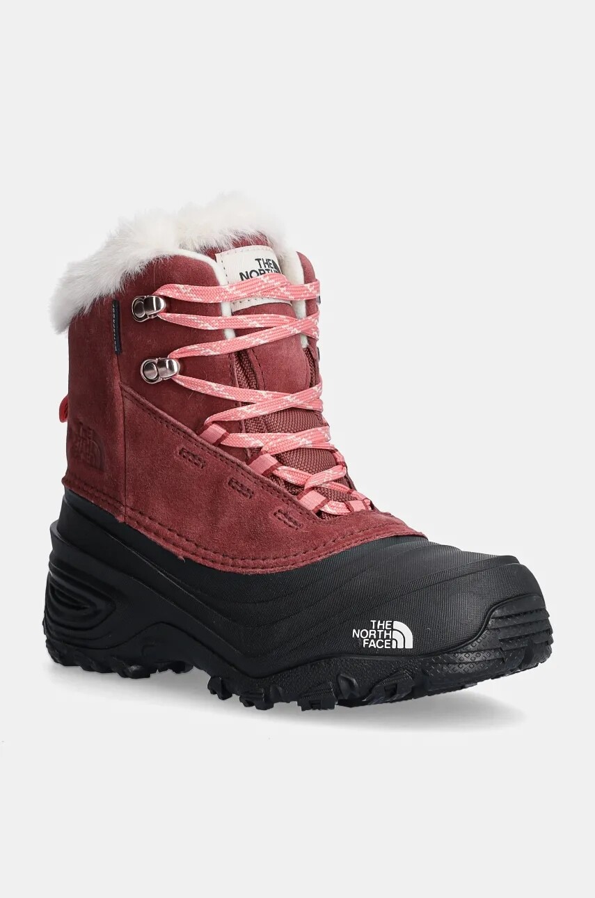 Detské snehule The North Face SHELLISTA V LACE WP bordová farba, NF0A7W5X7I01