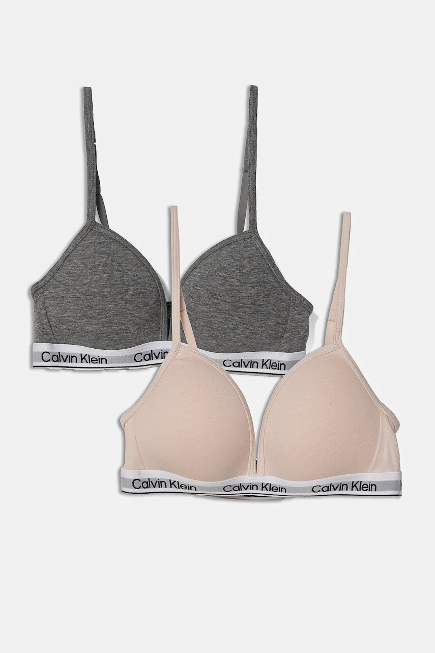 Podprsenka Calvin Klein Underwear 2-pak ružová farba, G80G800741